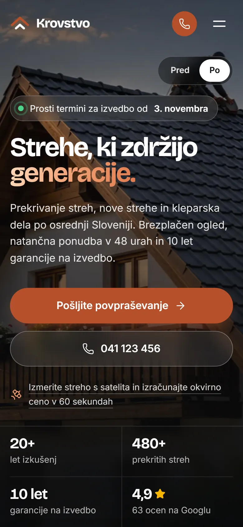 Mobilna različica koncepta krovskega podjetja.